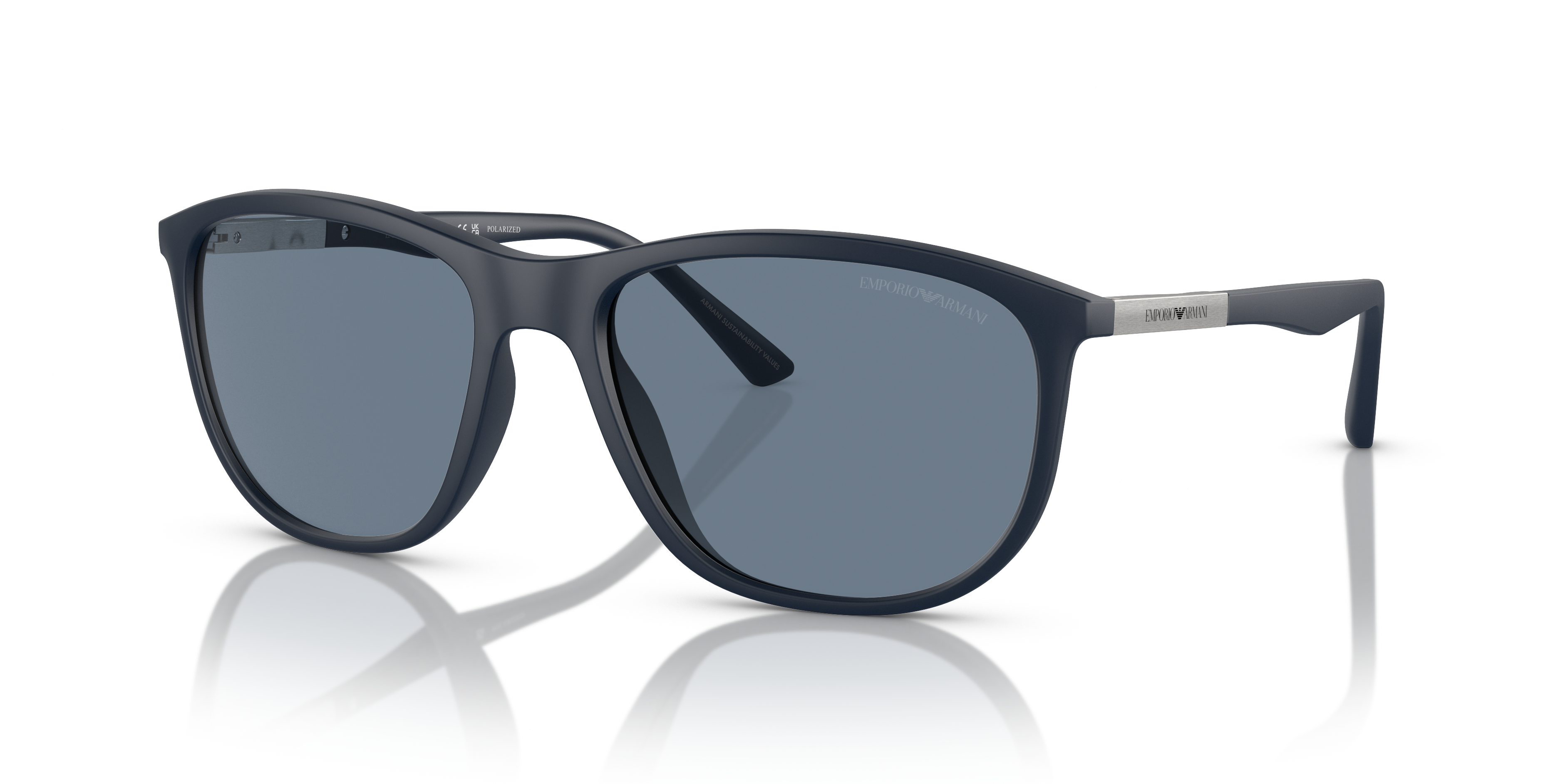 Emporio Armani Blue Mirrored Blue Square Men's Sunglasses EA2124 301855 64  - Walmart.com