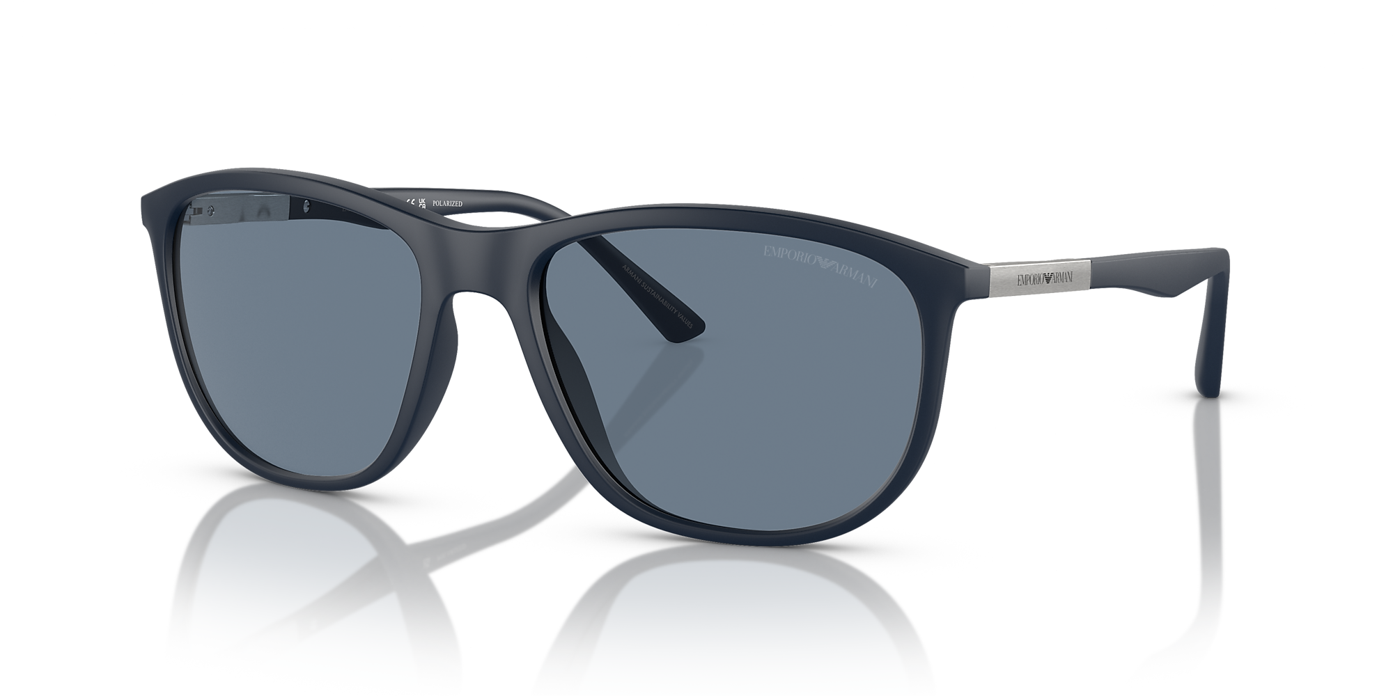 Emporio Armani EA4201 58 Dark Blue Polarized & Matte Blue Polarized