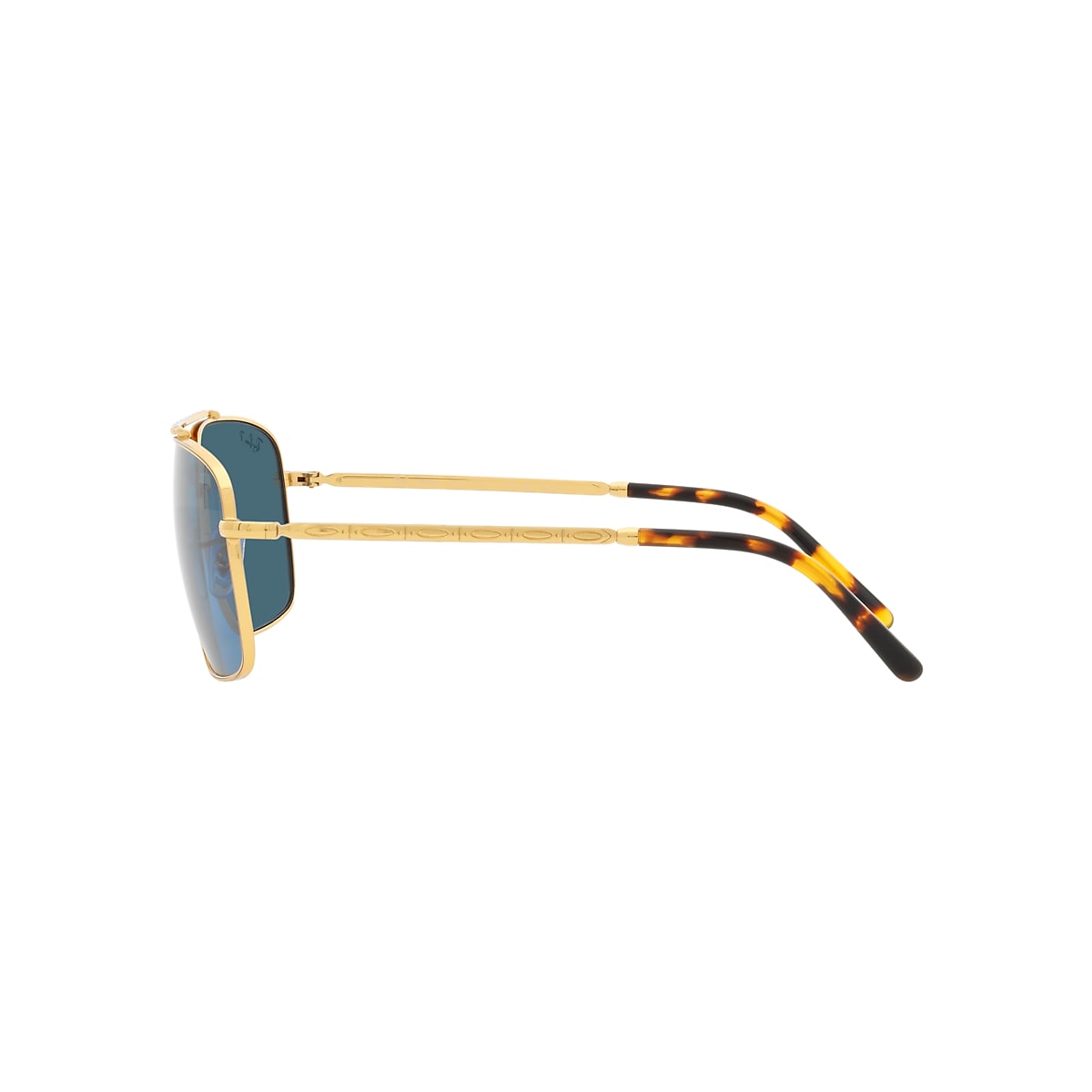 Ray-Ban RB3796 59 Blue & Gold Polarized Sunglasses | Sunglass Hut