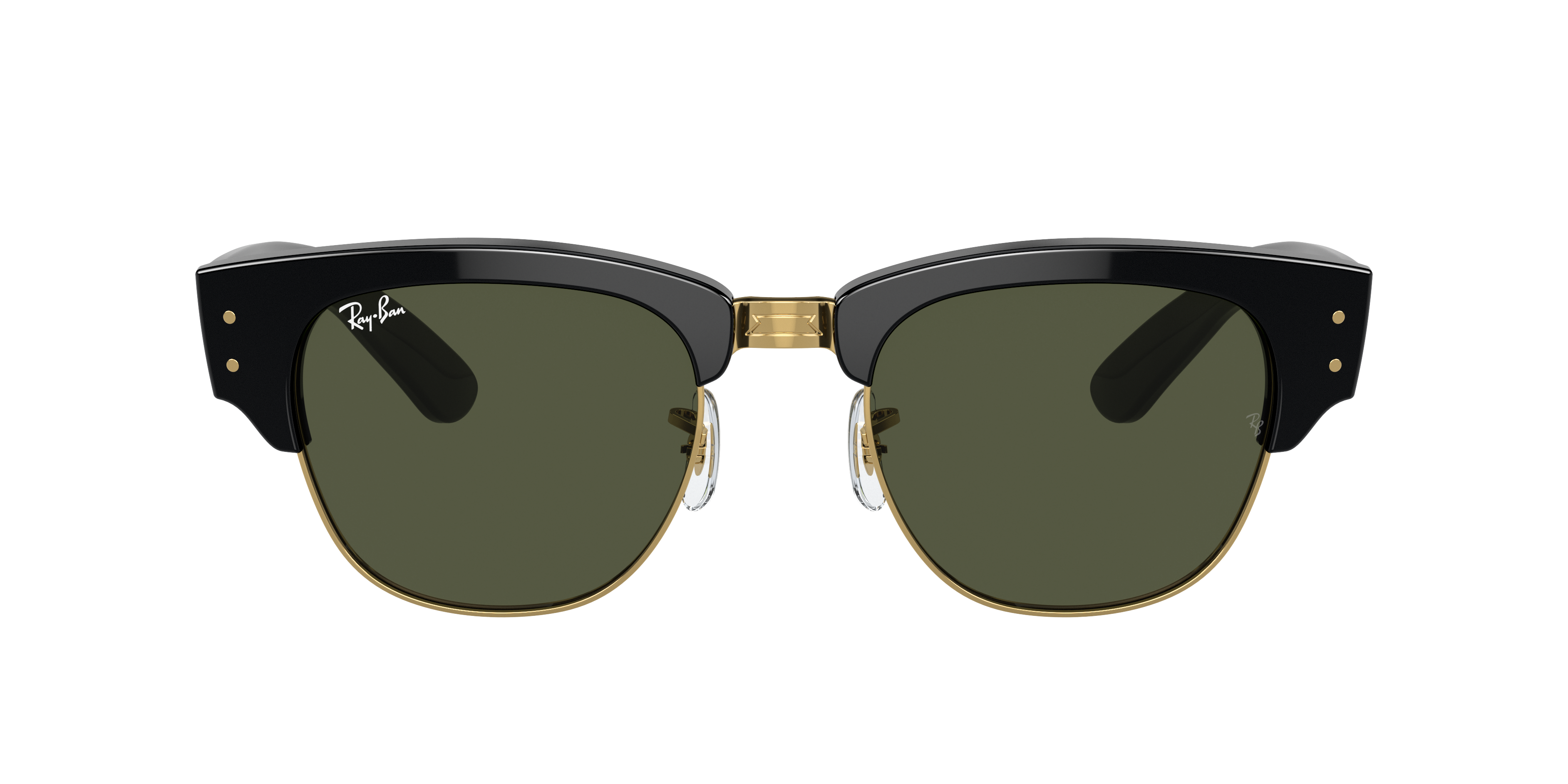 Ray Ban Mega Clubmaster Square-frame Sunglasses In Green