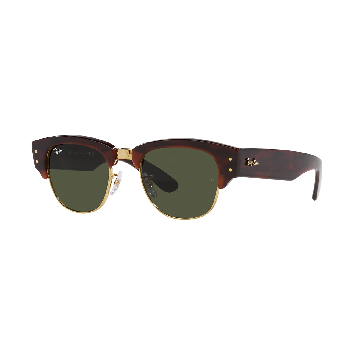 Ray-Ban サングラス CLUBMASTER L Ray-Ban RB0316S Mega Clubmaster L (50 - 21) with Green