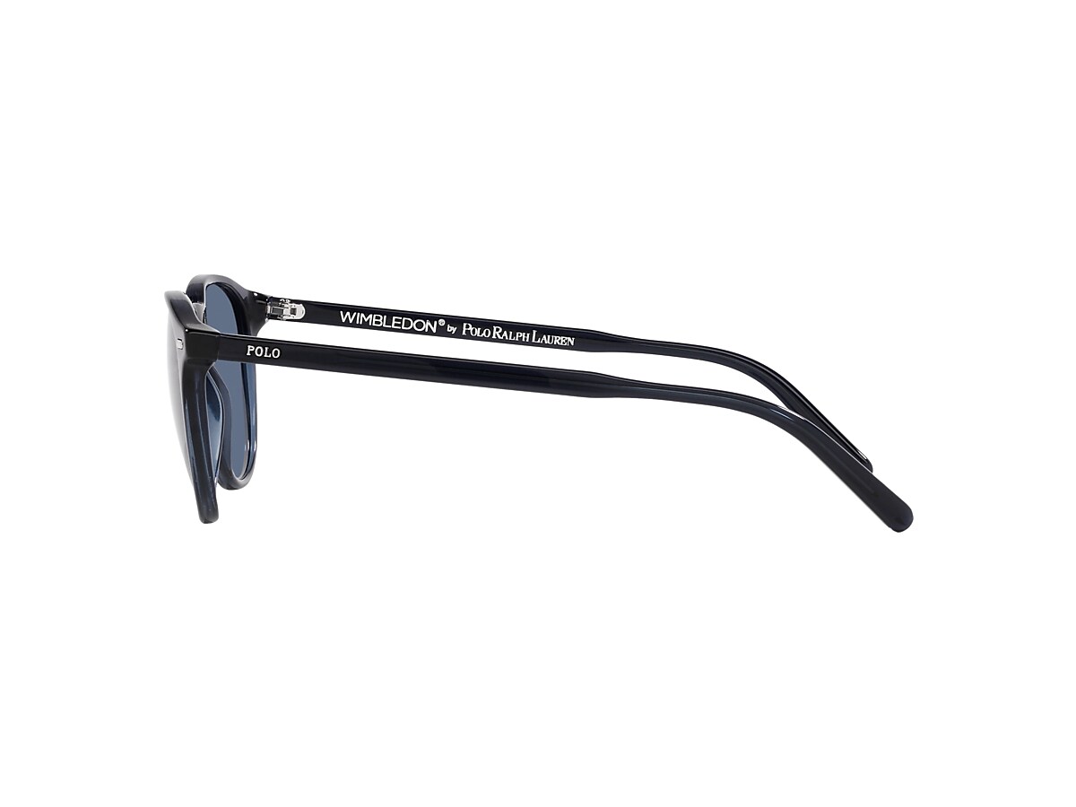 Polo Ralph Lauren PH4181 51 Blue & Shiny Transparent Navy Blue 
