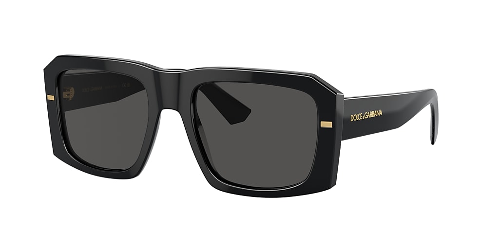 Dolce&Gabbana DG4430 54 Dark Grey & Black Sunglasses | Sunglass Hut USA