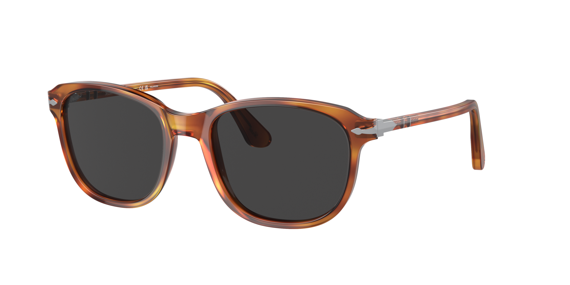 Persol Unisex Sunglass PO1935S - Frame color: Terra Di Siena, Lens color: Polar Black