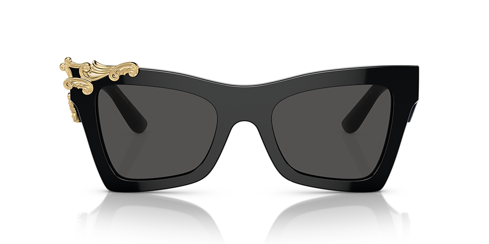 Dolce & Gabbana DG4401 Black Oversized Sunglasses – Designer Daydream