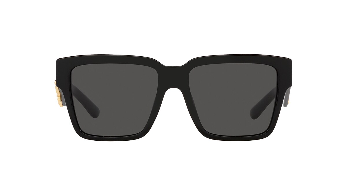 Dolce&Gabbana DG4436 55 Dark Grey & Black Sunglasses | Sunglass  
