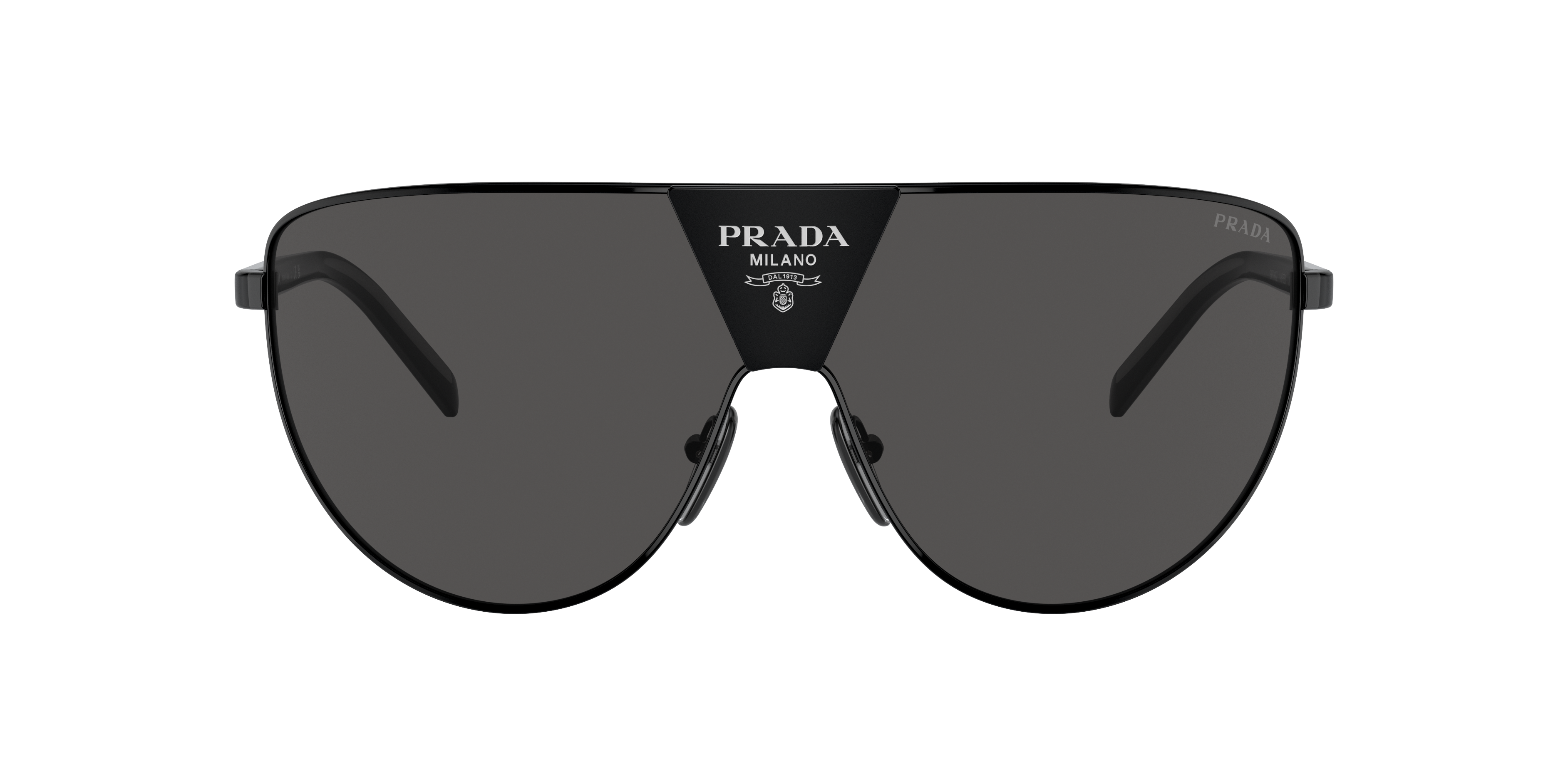 Shop Prada Man Sunglasses Pr 69zs In Dark Grey