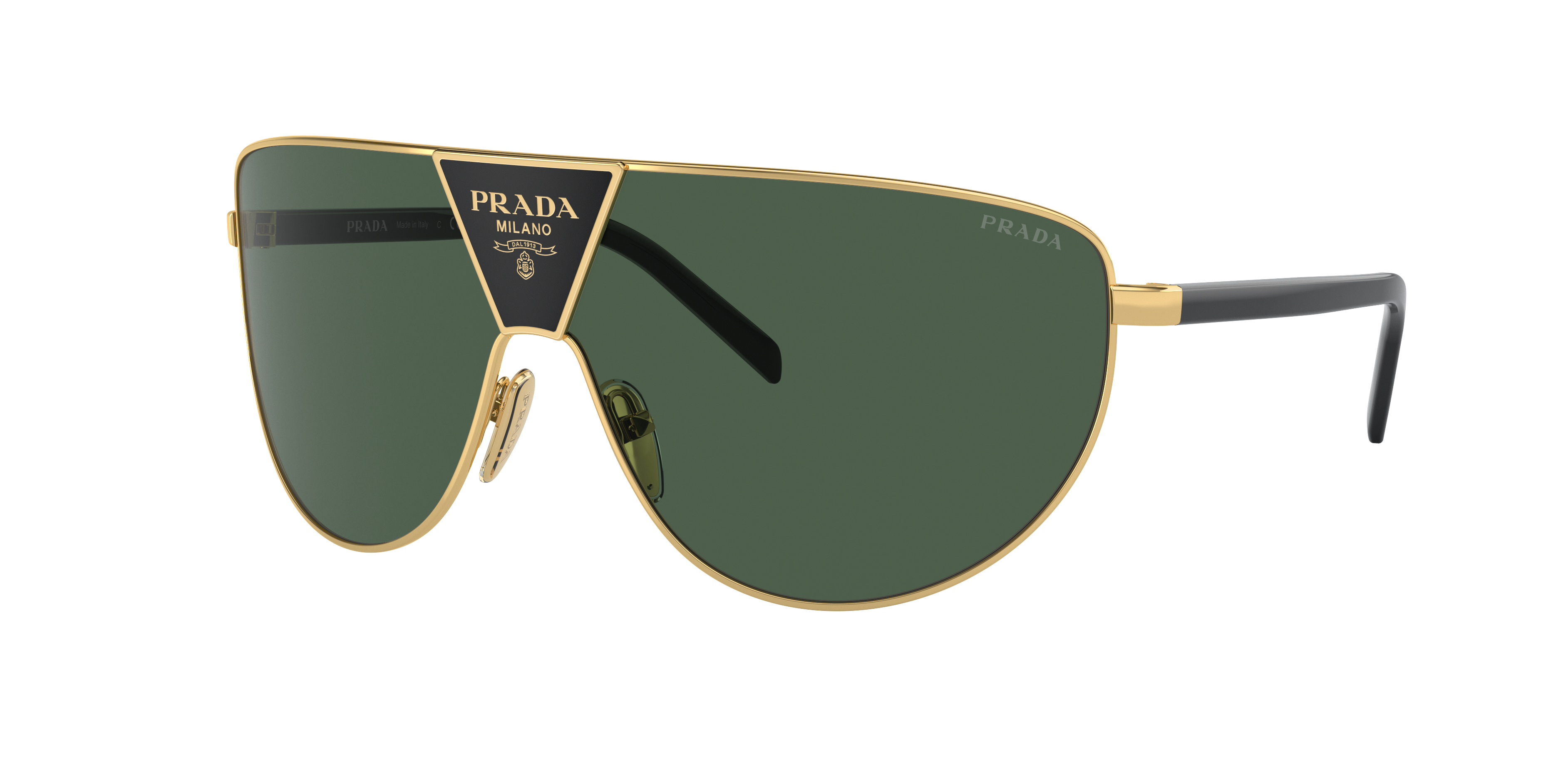 Prada Man Sunglasses Pr 69zs In Green