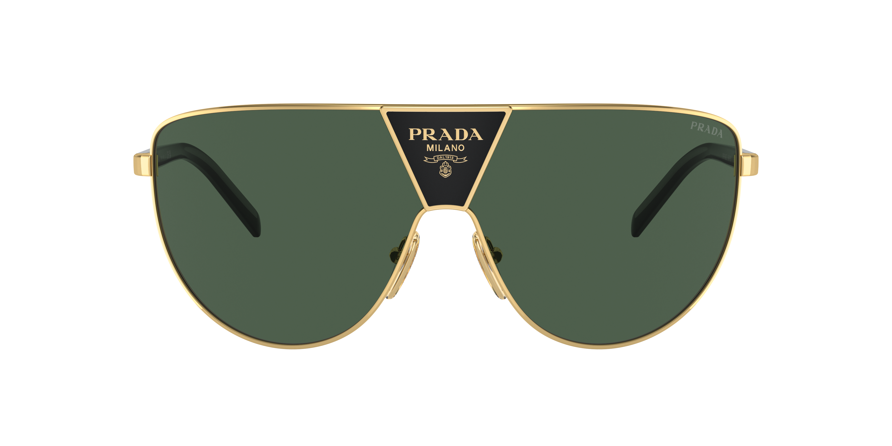 Shop Prada Man Sunglasses Pr 69zs In Green