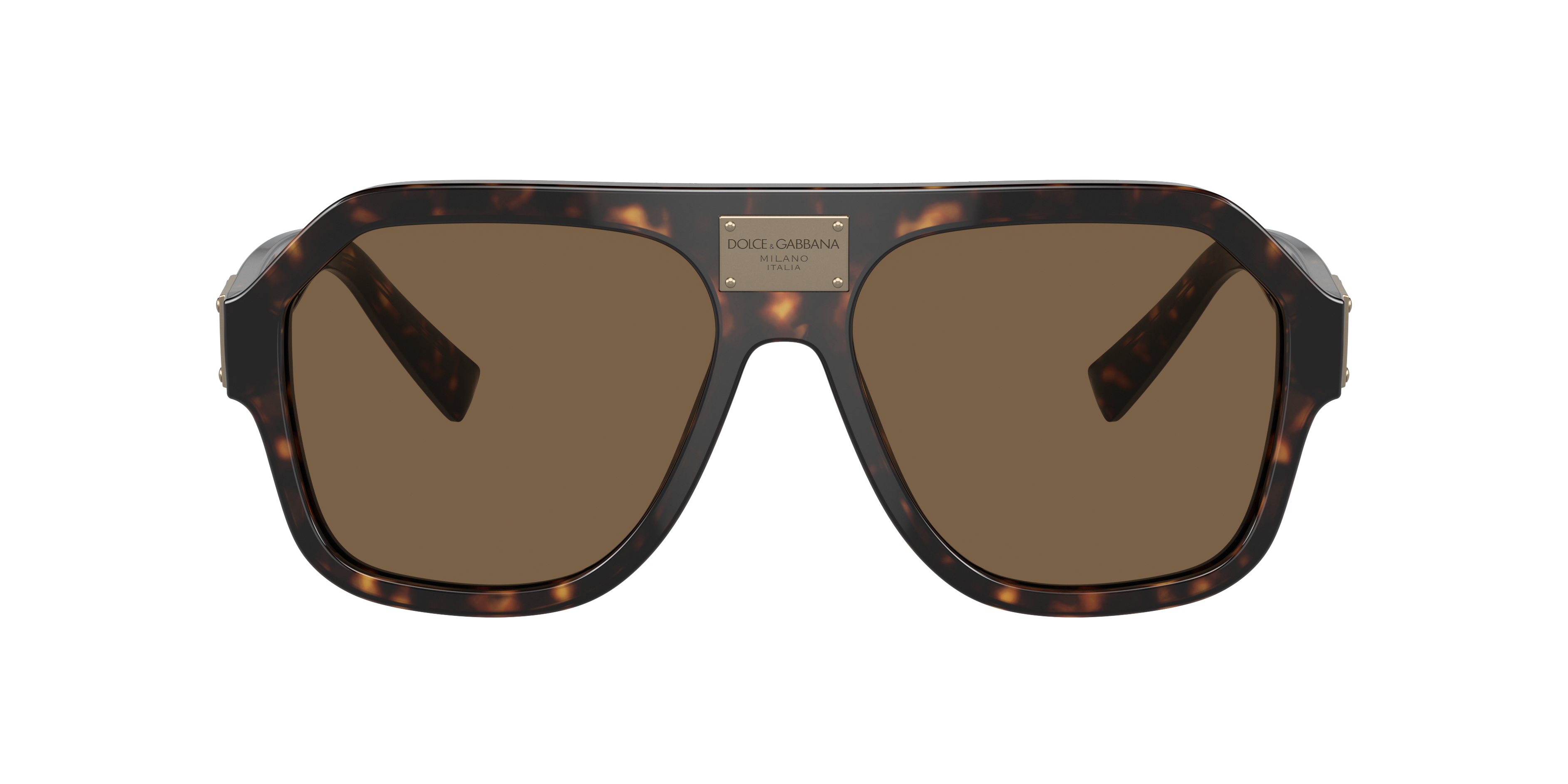 Shop Dolce & Gabbana Dolce&gabbana Man Sunglasses Dg4433 In Dark Brown