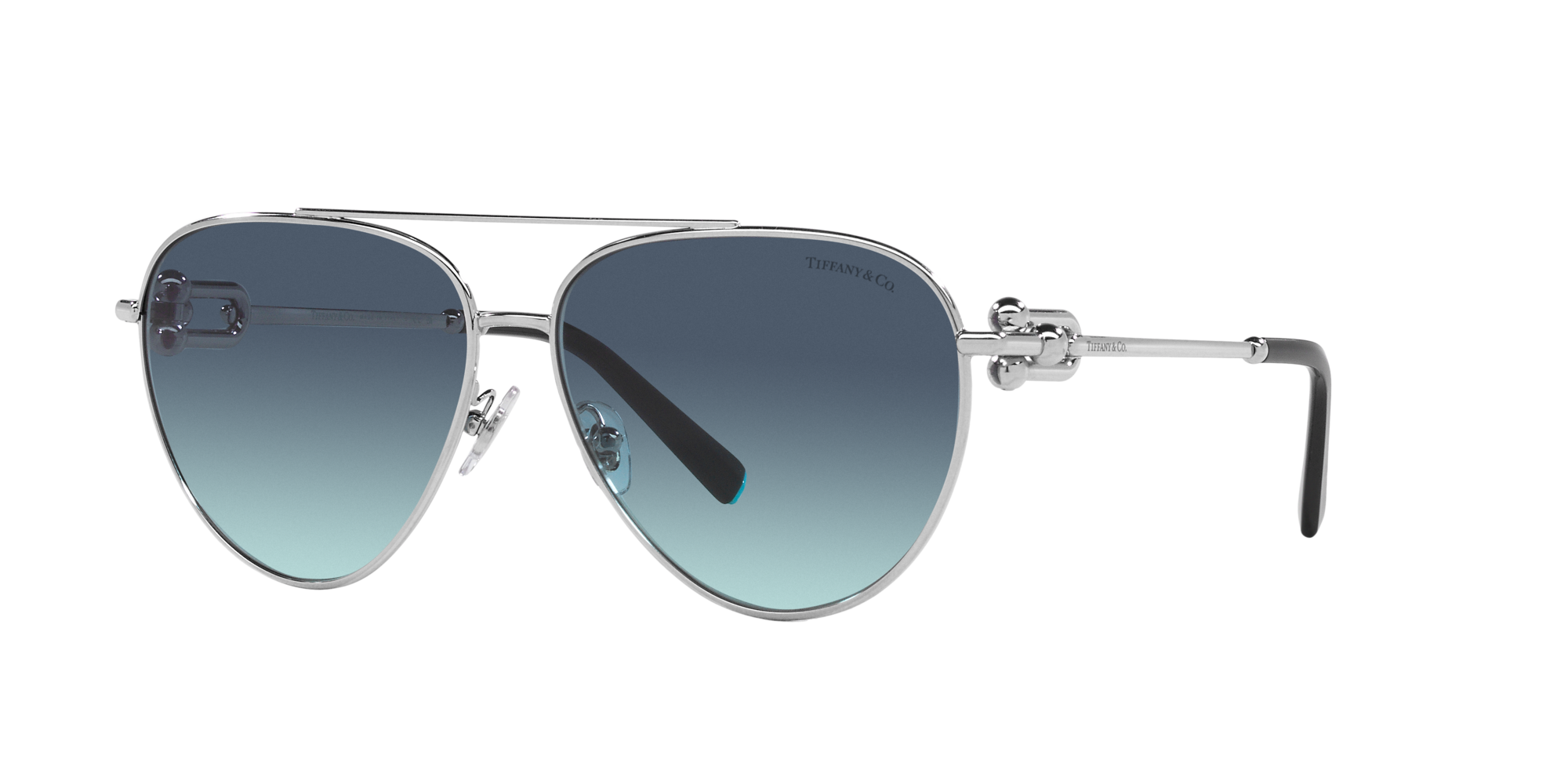 Tiffany & Co. TF3075 58 Grey Gradient & Rubedo Sunglasses | Sunglass Hut USA