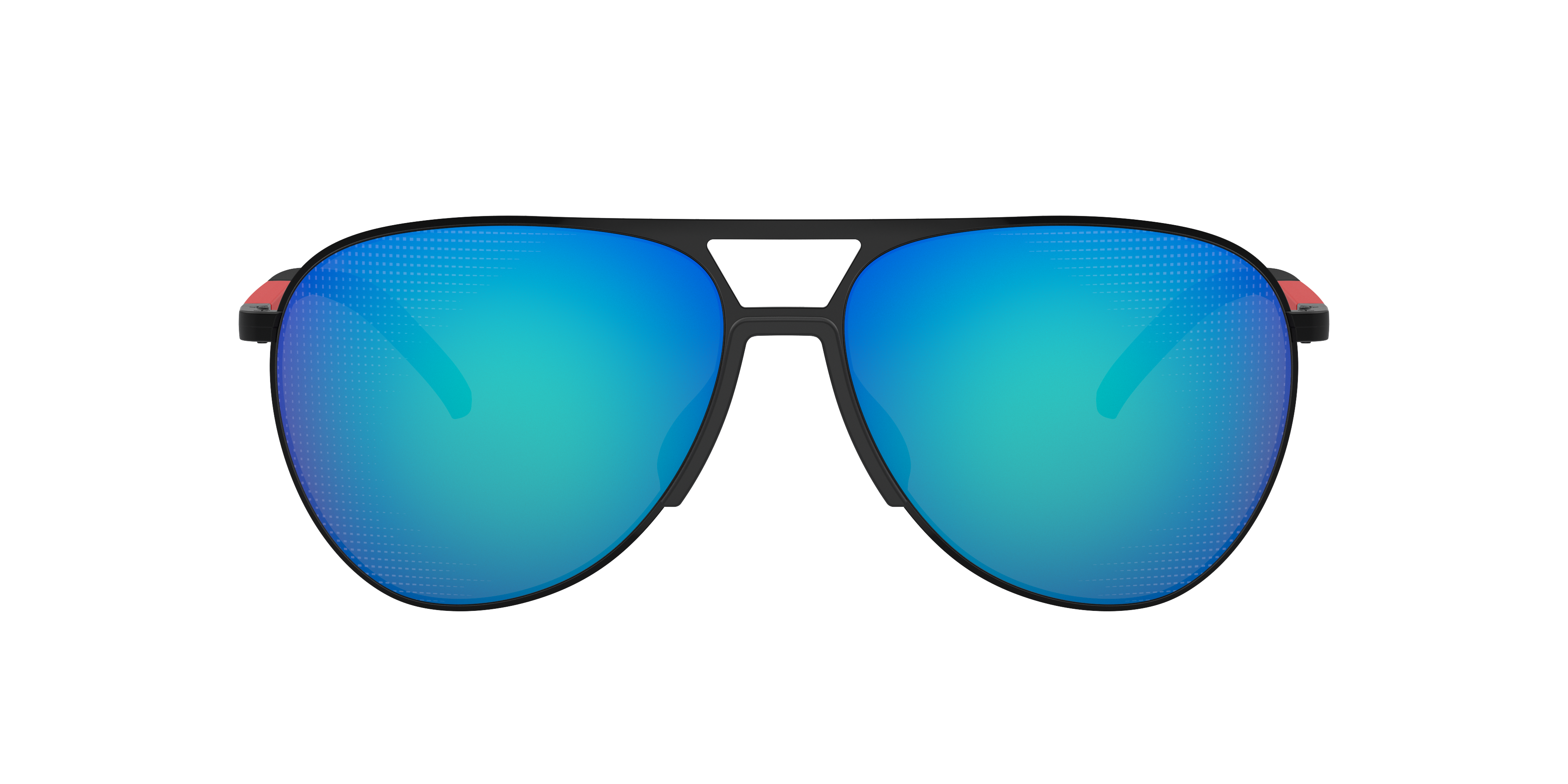 Shop Prada Linea Rossa Man Sunglasses Ps 51xs In Light Green Mirror Blue