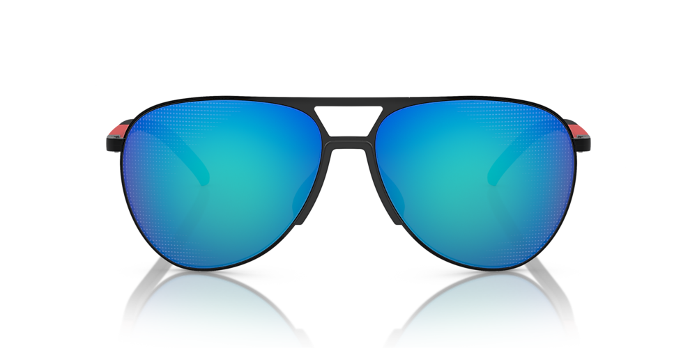 Blue green outlet mirror sunglasses