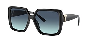 Tiffany & Co. TF4206U 58 Azure Gradient Blue & Black Sunglasses 