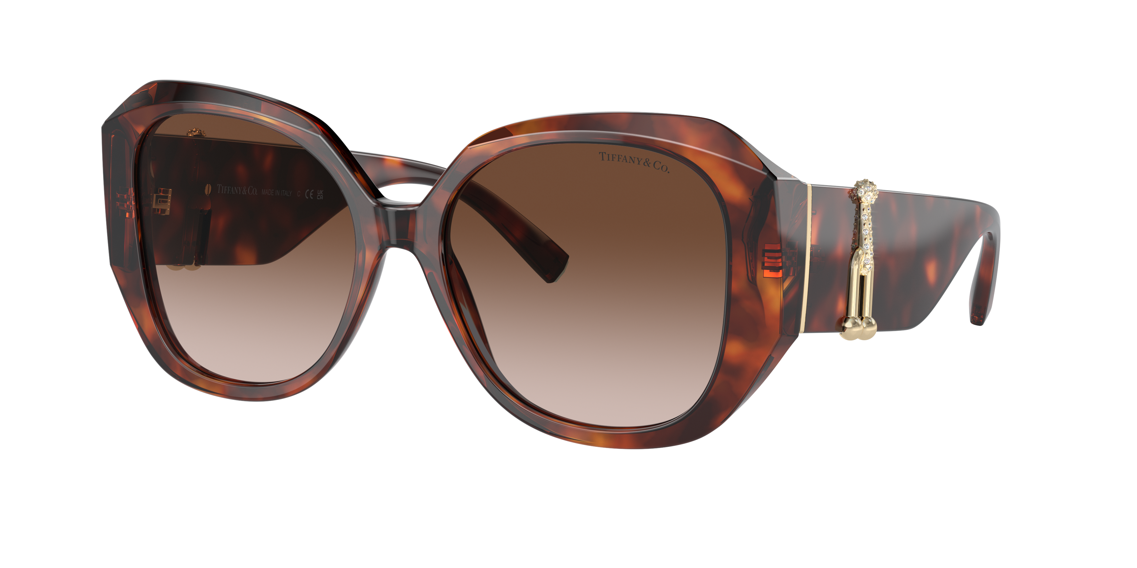 Tiffany & Co Tiffany Sunglasses In Brown Gradient