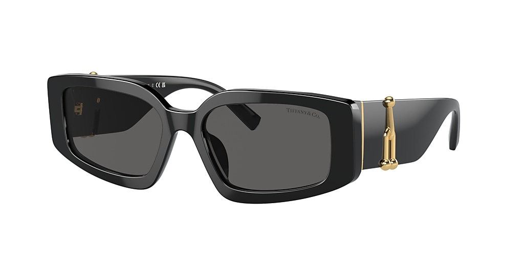 Tiffany & Co. TF4208U 54 Dark Grey & Black Sunglasses | Sunglass Hut USA