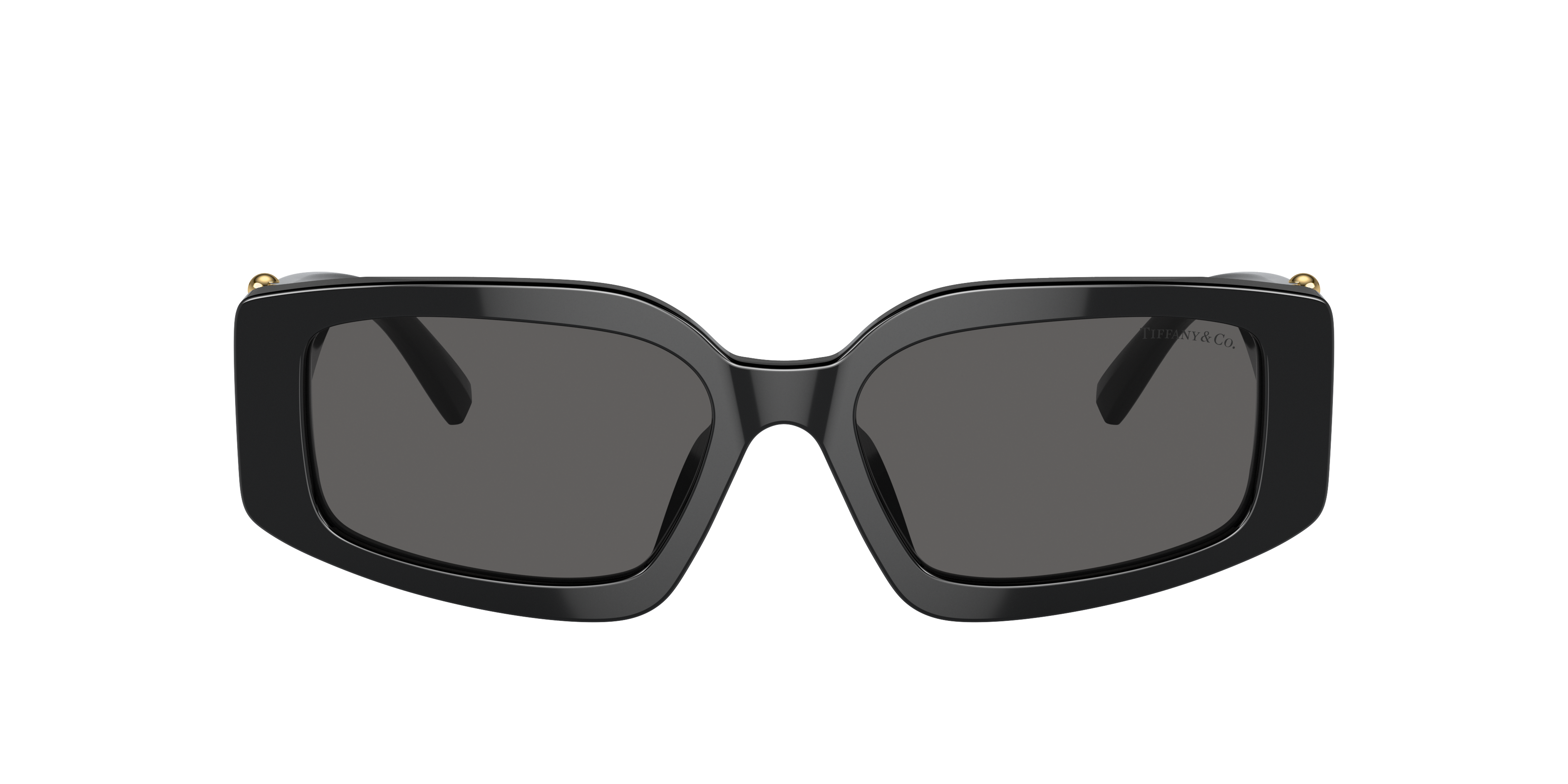 Tiffany & Co Tf 4208u 8001s4 54mm Womens Rectangle Sunglasses In Dark Grey