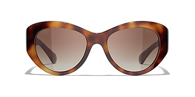 Chanel Butterfly Sunglasses CH5492 54 Brown & Tortoise Polarised 