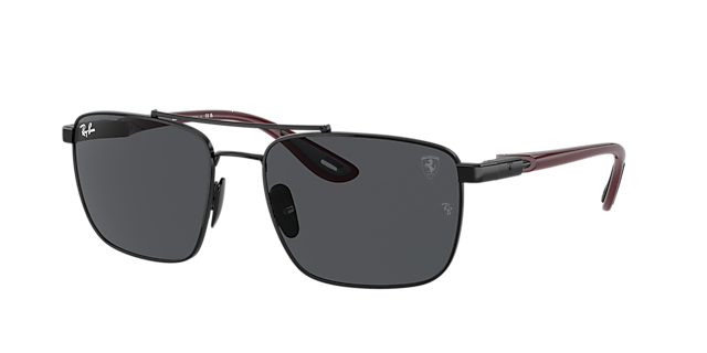 Ray-Ban RB3715M Scuderia Ferrari Collection 58 Dark Grey