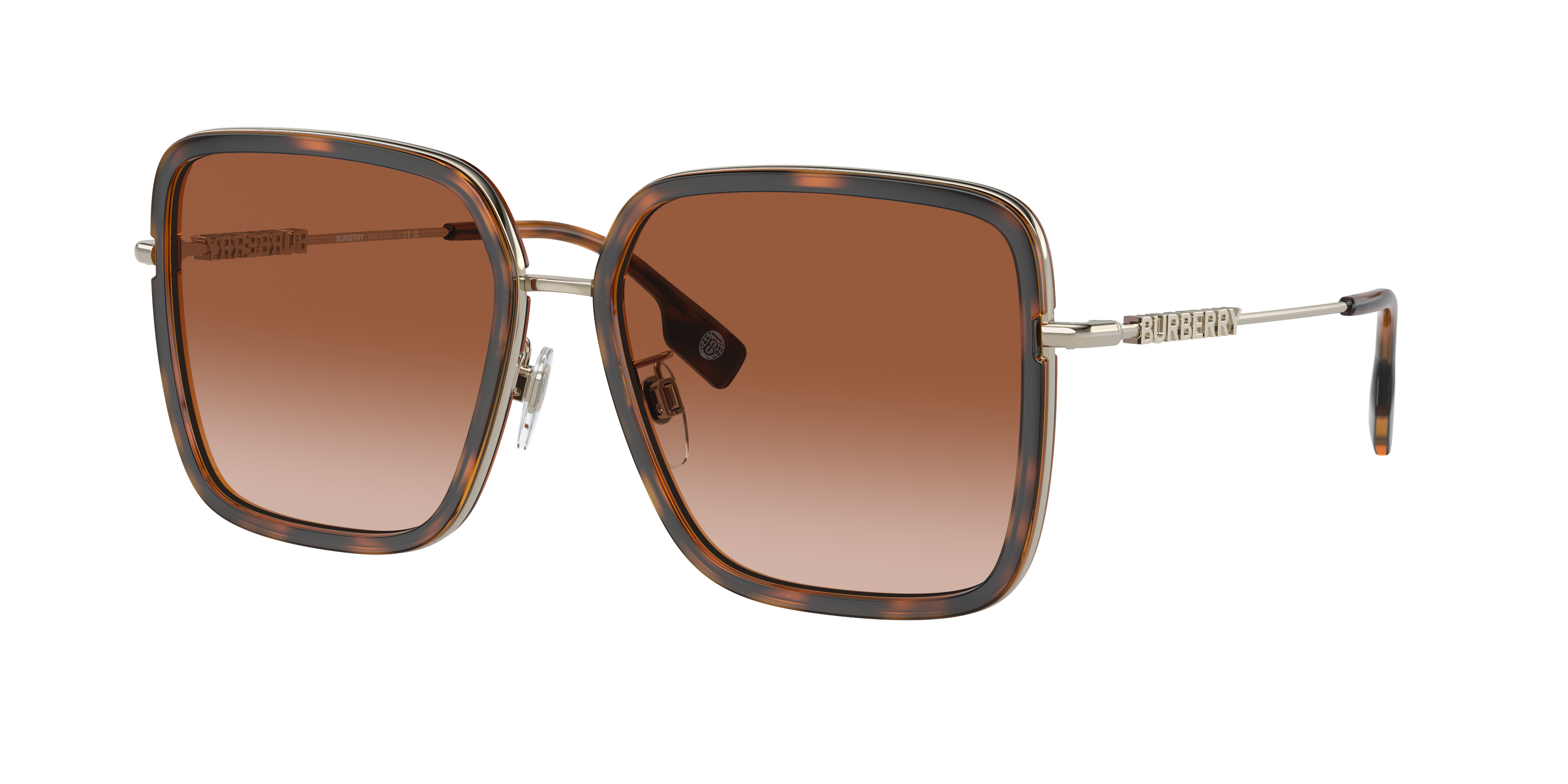 Burberry Woman Sunglasses Be3145d Dionne In Brown Gradient