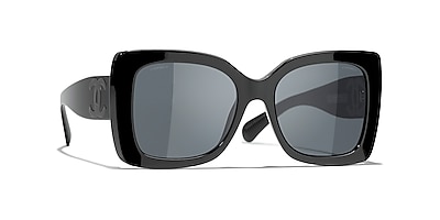 Chanel Square Sunglasses CH5494 53 Burgundy & Burgundy Sunglasses