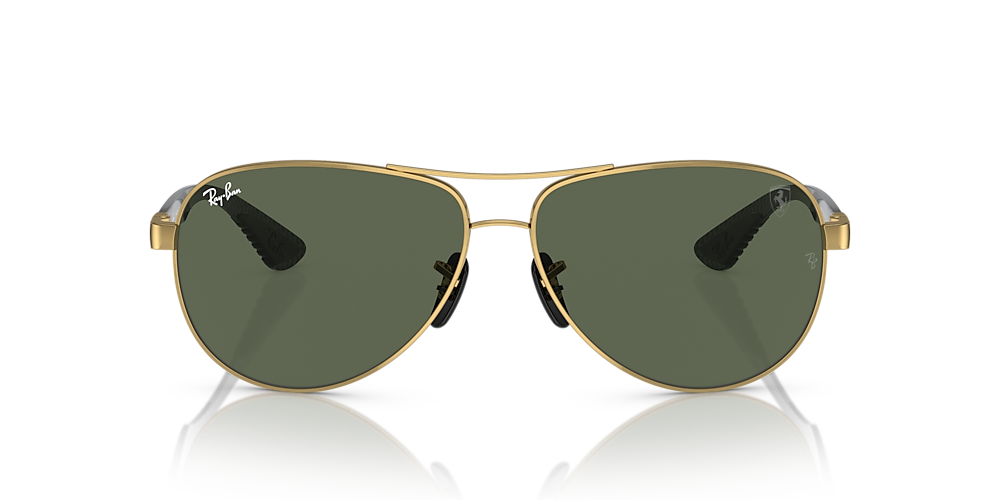 Gafas de Sol AVIATOR CLASSIC en Oro y Verde - RB3025