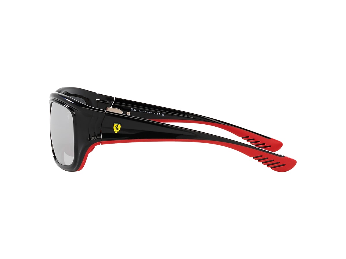 Ray-Ban RB4405M Scuderia Ferrari Collection 59 Silver & Black On