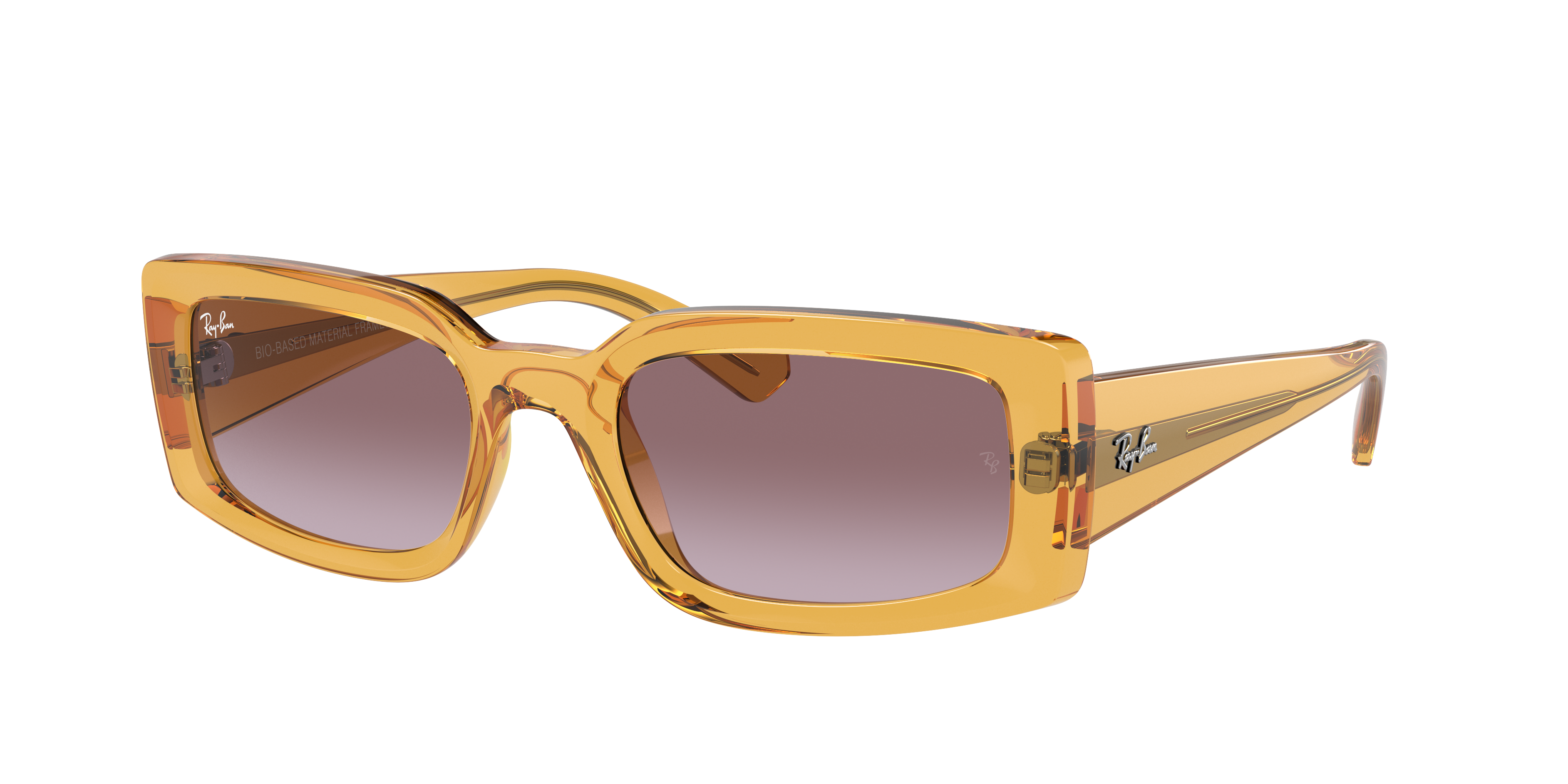 Ray Ban Ray In Transparent Yellow