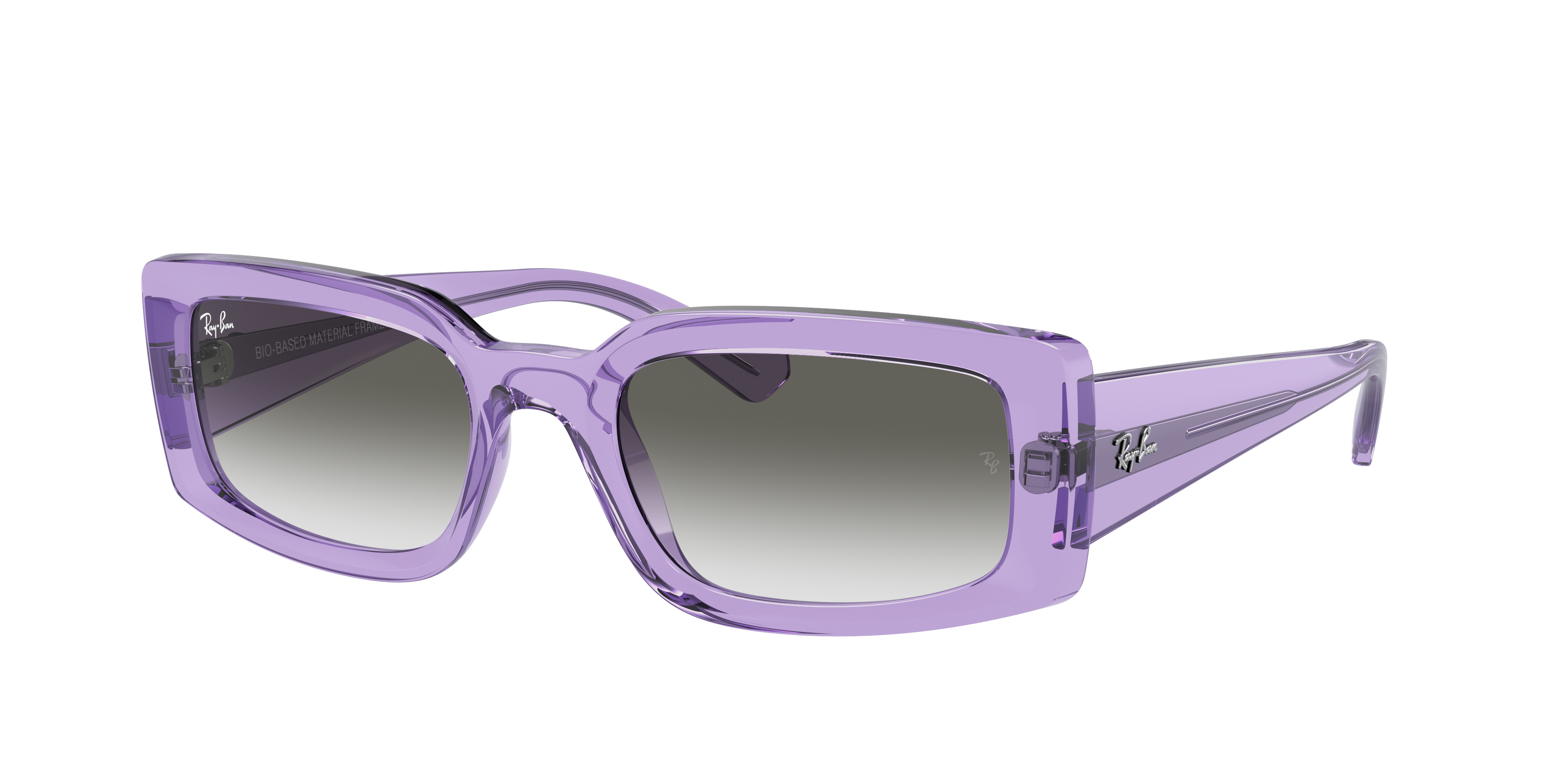 Shop Ray Ban Ray In Light Grey