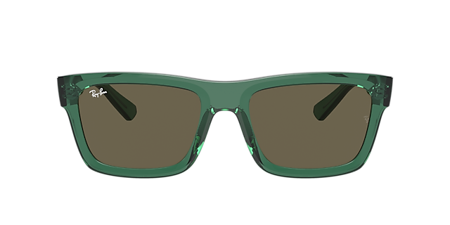 Ray-Ban RB4396F Warren Bio-Based 57 Dark Green & Black