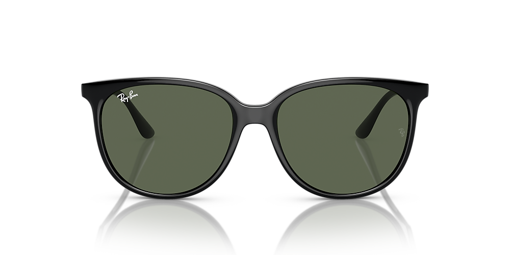 Ray-Ban RB4378 54 Dark Green & Black Sunglasses