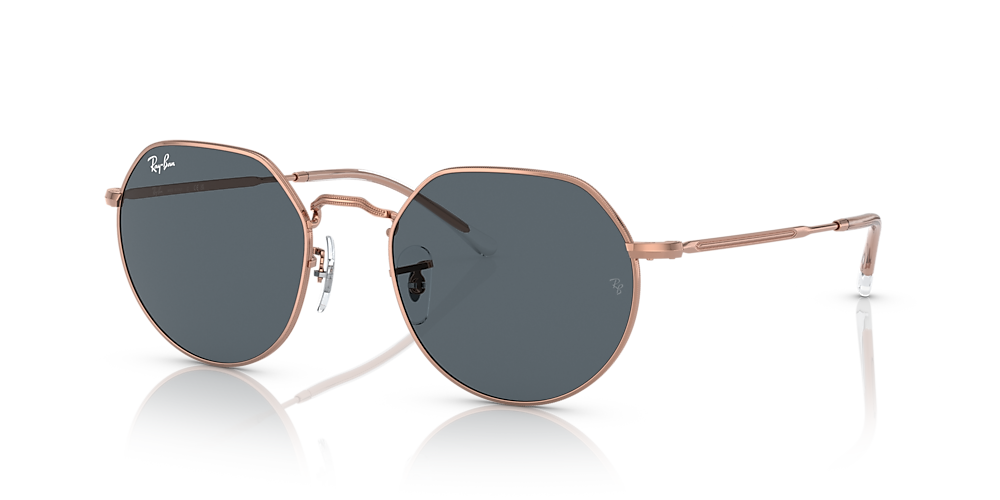 instant schade Rechtmatig Ray-Ban RB3565 Jack Rose Gold 51 Blue & Rose Gold Sunglasses | Sunglass Hut  USA