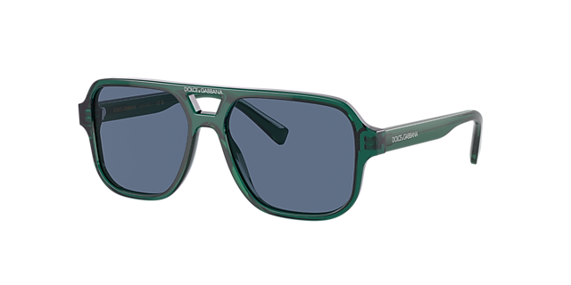 Dolce&Gabbana DX4003 Kids 50 Dark Blue & Green Sunglasses 