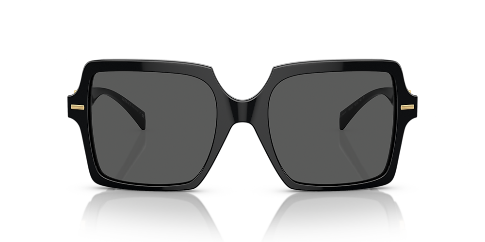 Versace VE4441F 55 Dark Grey & Black Sunglasses | Sunglass Hut USA