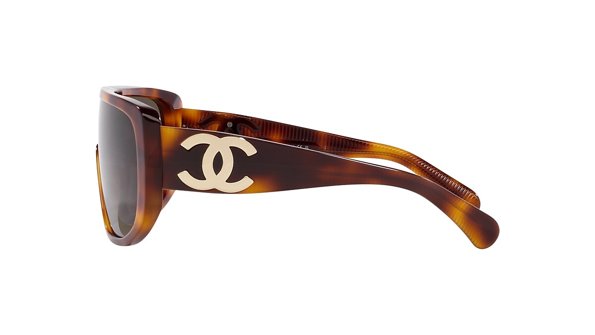 Chanel Shield Sunglasses CH5495 01 Brown & Dark Tortoise