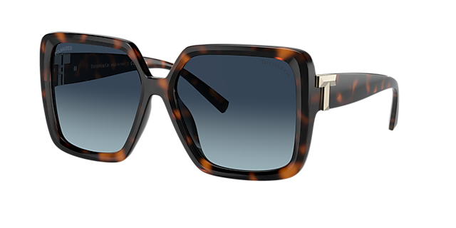Tiffany & Co. TF4206U 58 Azure Gradient Blue & Black Sunglasses 