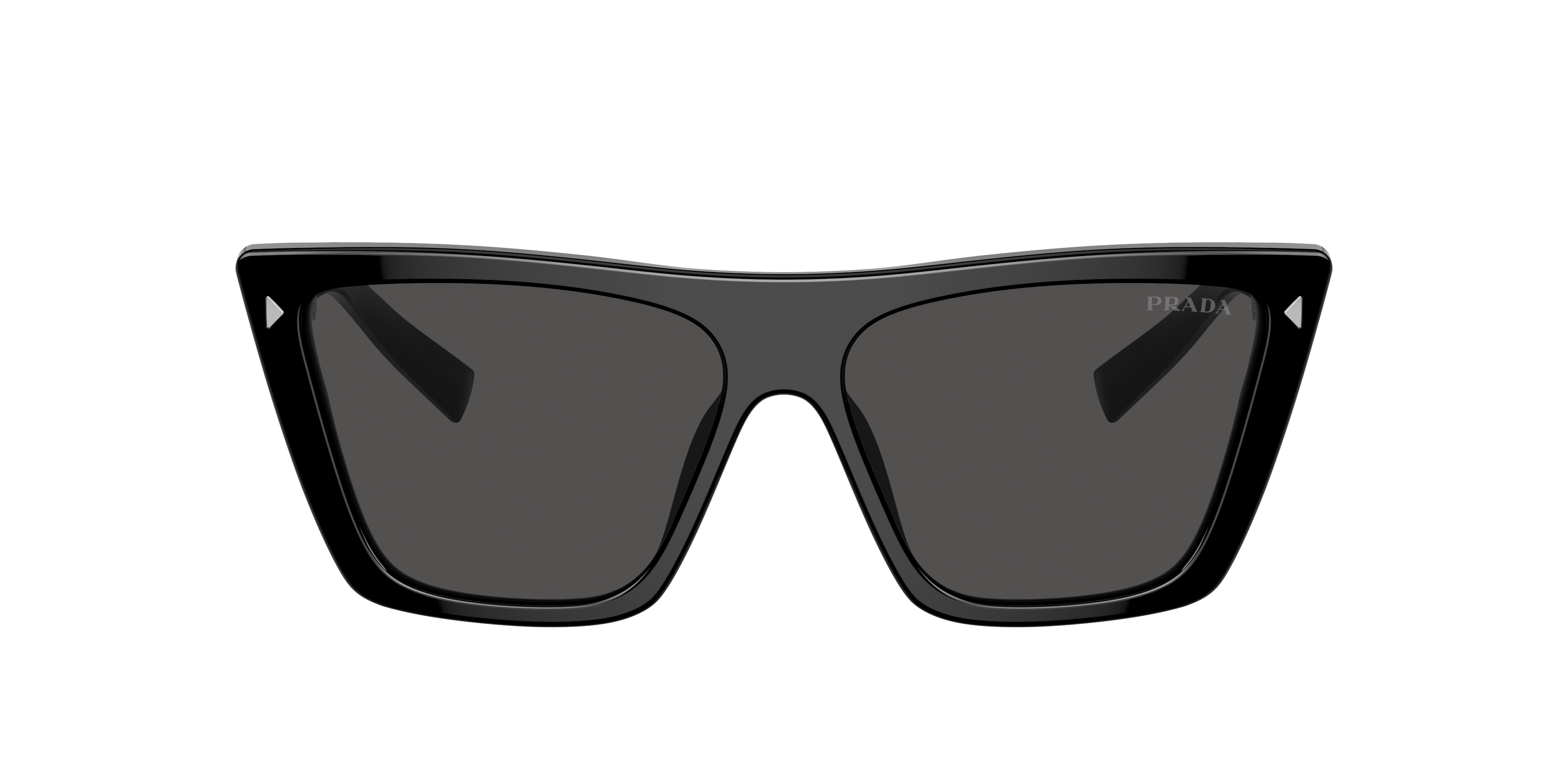 Shop Prada Woman Sunglasses Pr 21zs In Dark Grey