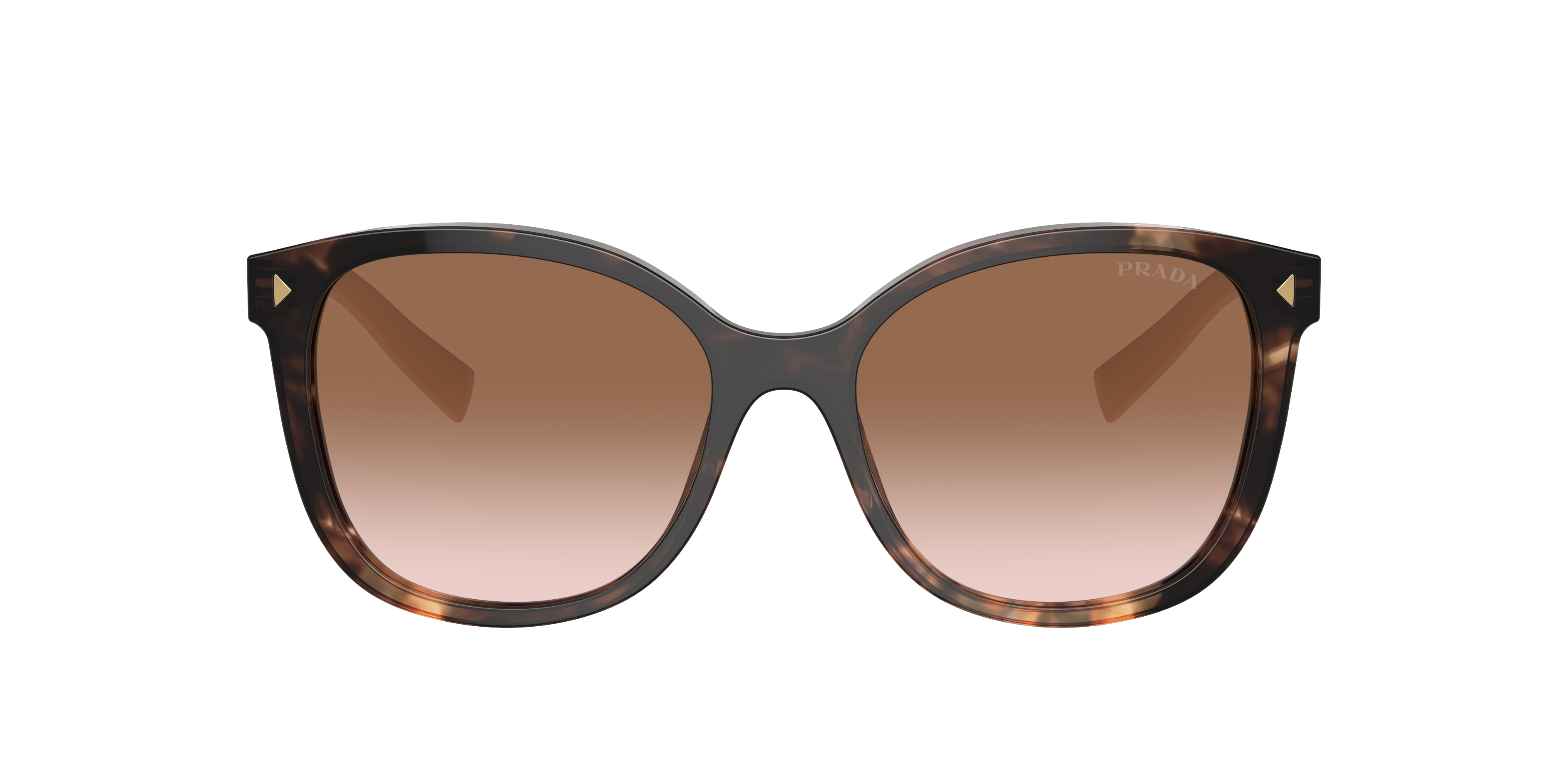 Shop Prada Woman Sunglass Pr 22zs In Brown Gradient