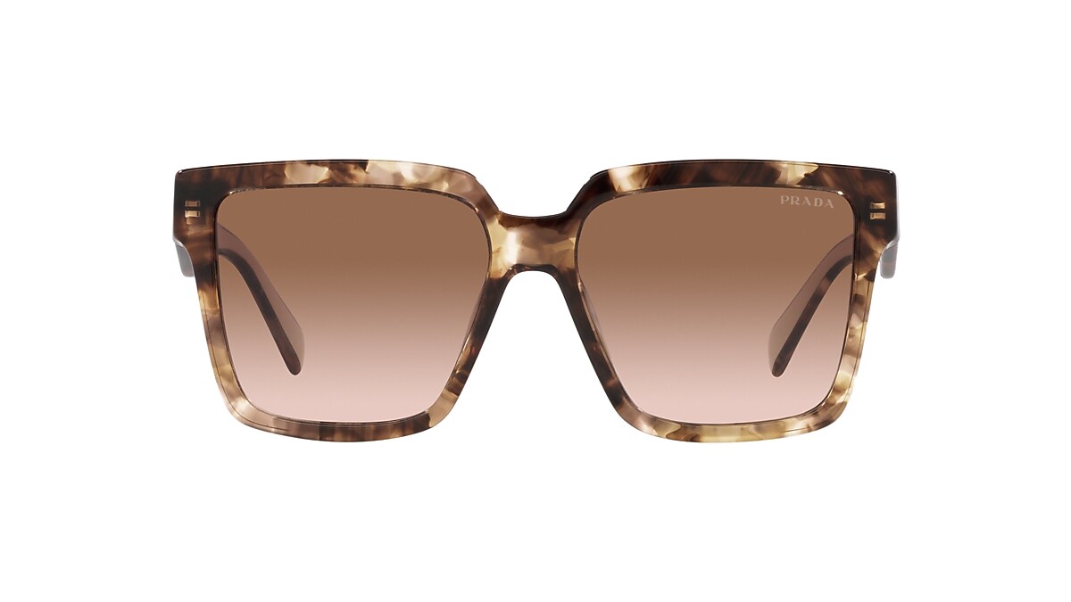 Prada PR24ZS 23A0A6 Square Sunglasses - Muave Havana/Brown Gradient Prada PR24ZS 23A0A6 56 Sunglasses | Shade Station main image 4