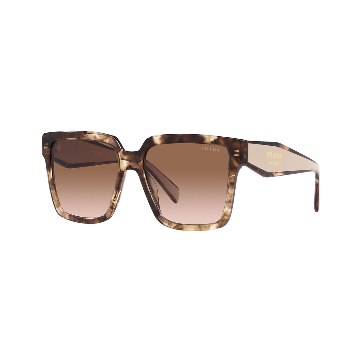 Prada PR 24ZS Tortoise Sunglasses In Brown