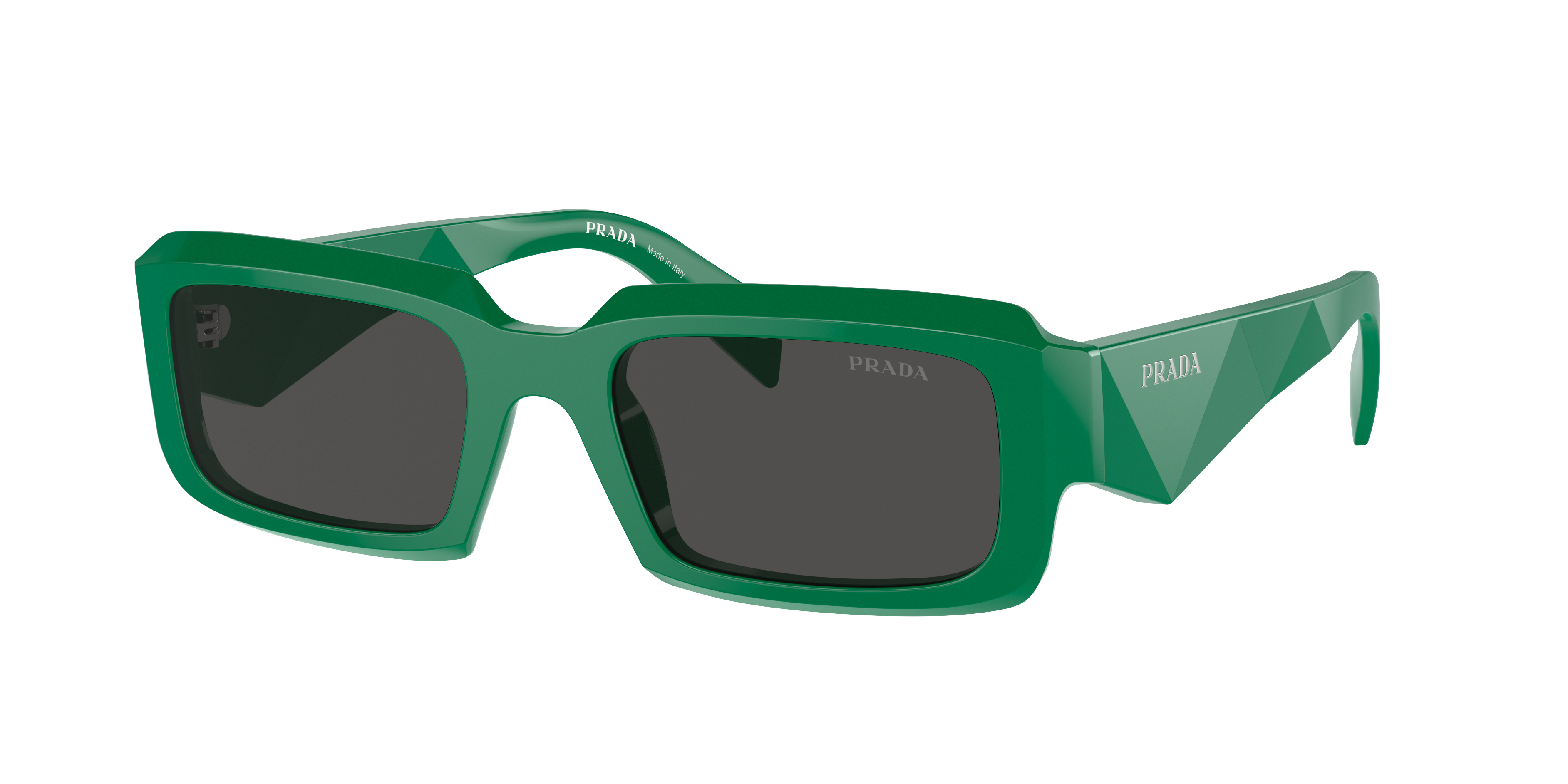 Shop Prada Man Sunglasses Pr 27zs In Dark Grey