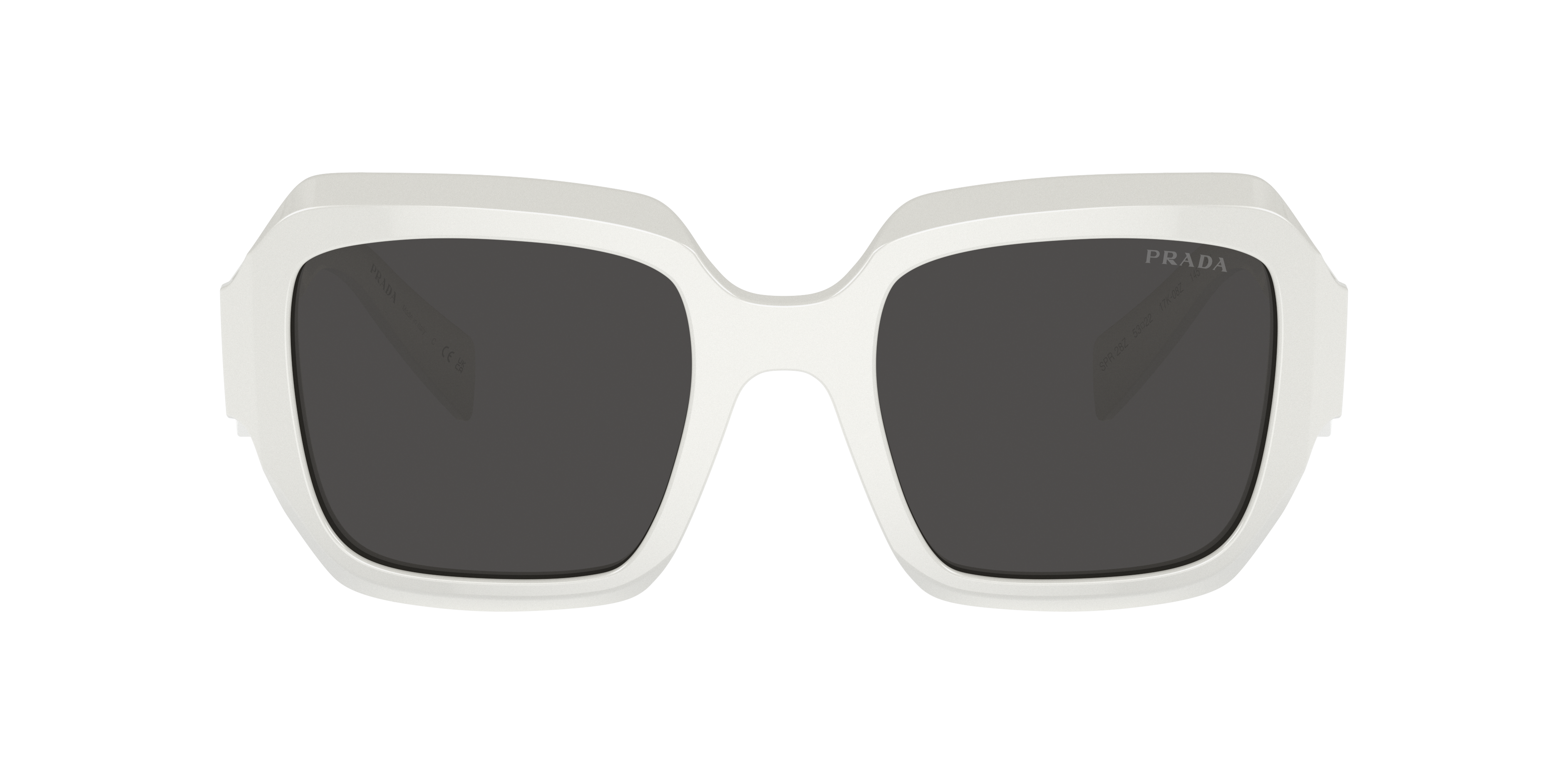 Shop Prada Woman Sunglasses Pr 28zs In Dark Grey