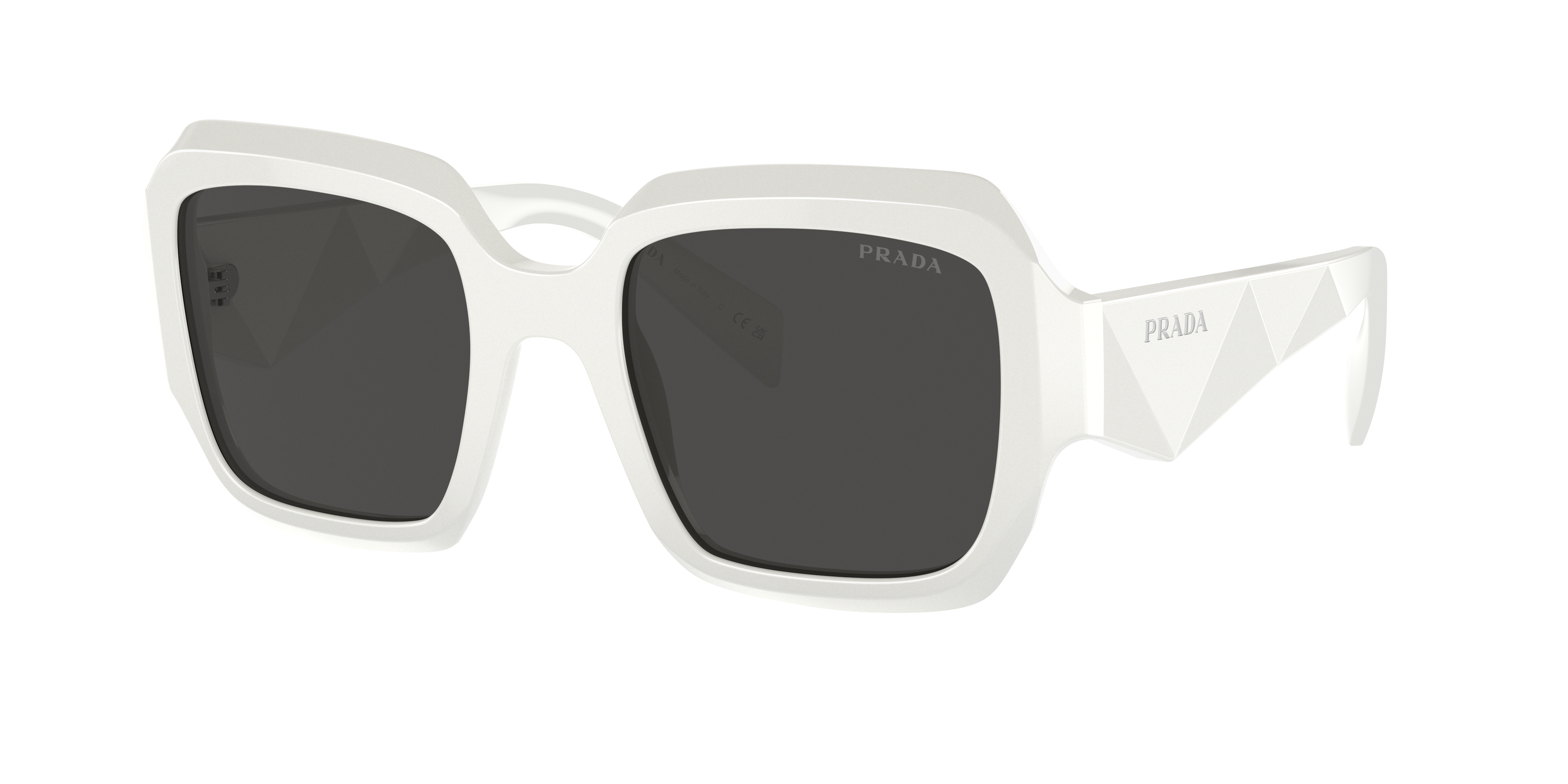 Prada Woman Sunglass Pr 28zsf In Dark Grey