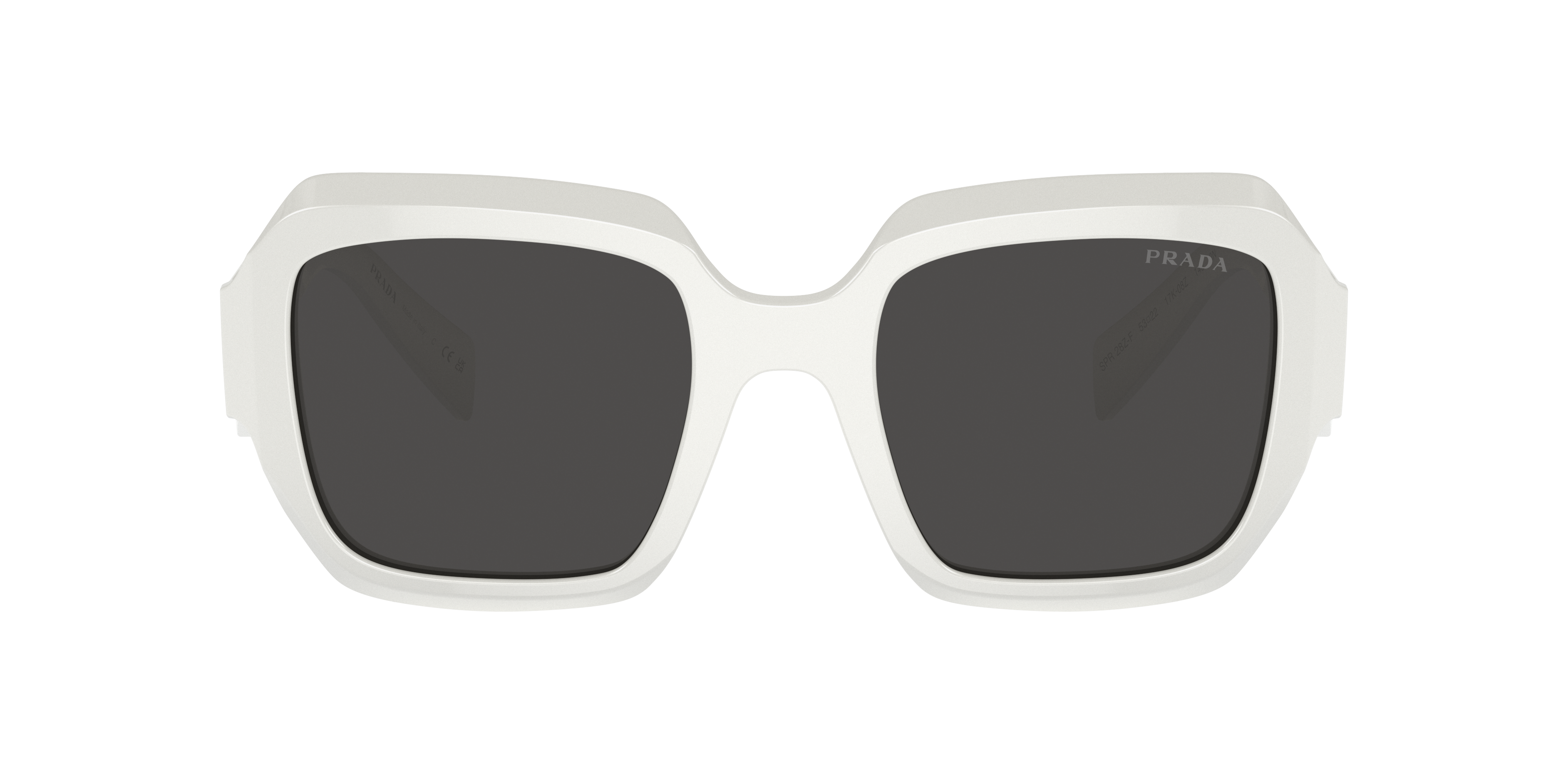 Prada Woman Sunglass Pr 28zsf In Dark Grey