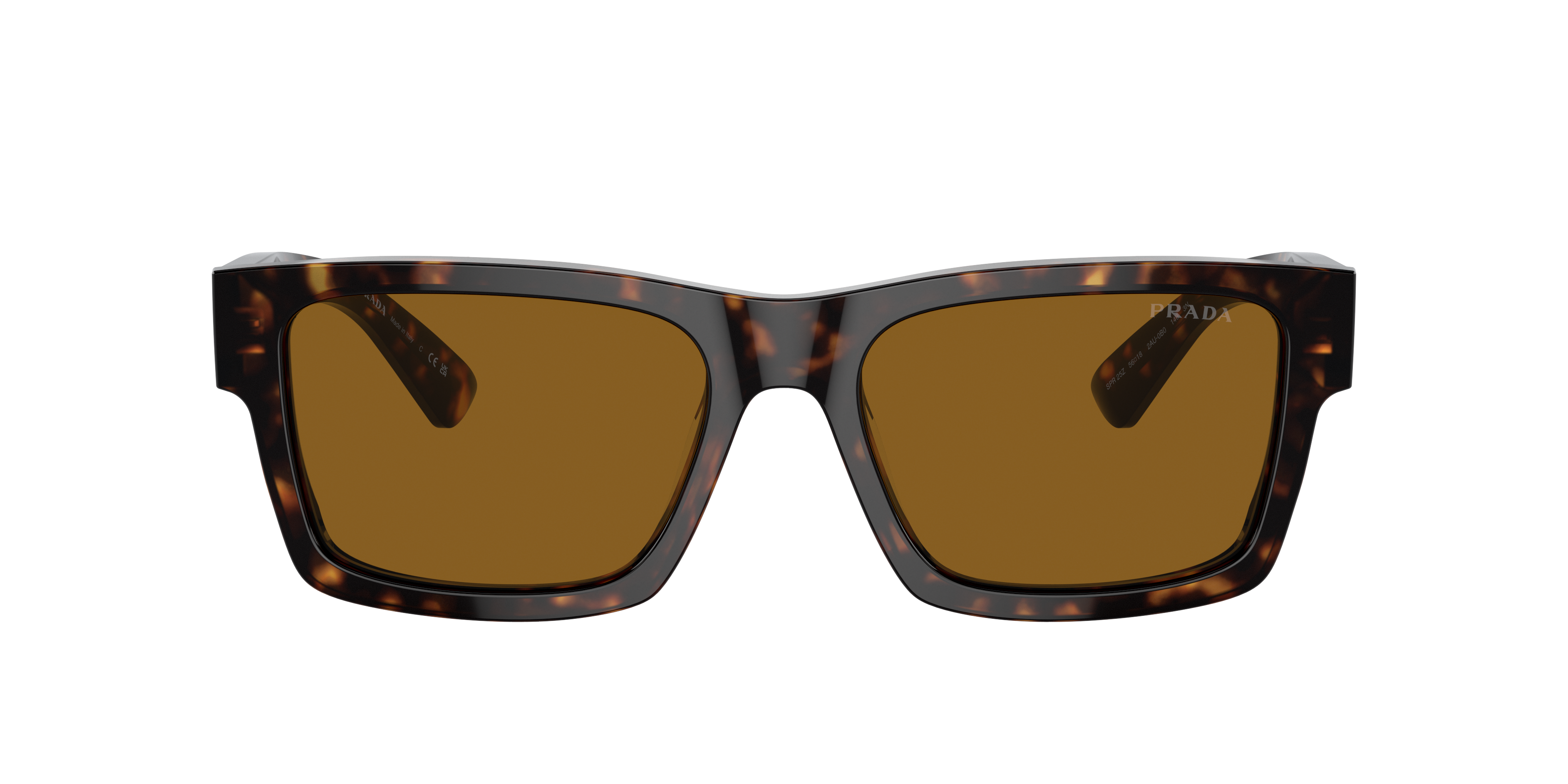 Shop Prada Man Sunglasses Pr 25zs In Brown