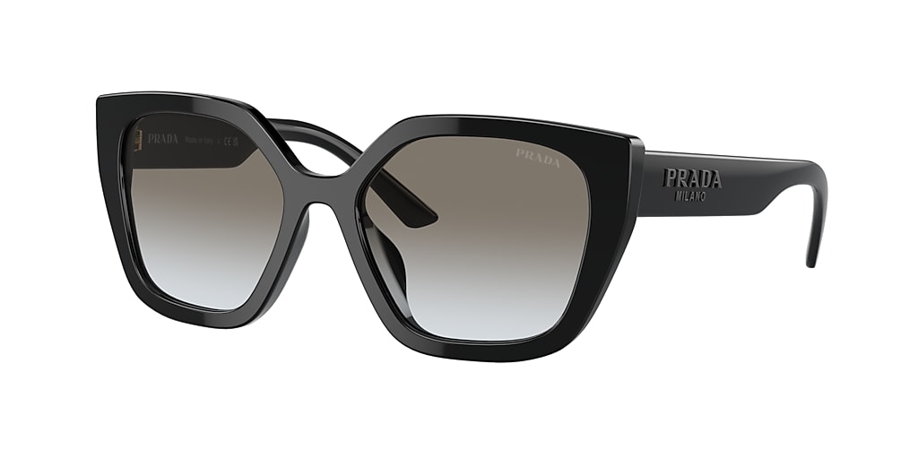Prada PR 24XS 52 Grey Gradient & Black Sunglasses | Sunglass Hut USA