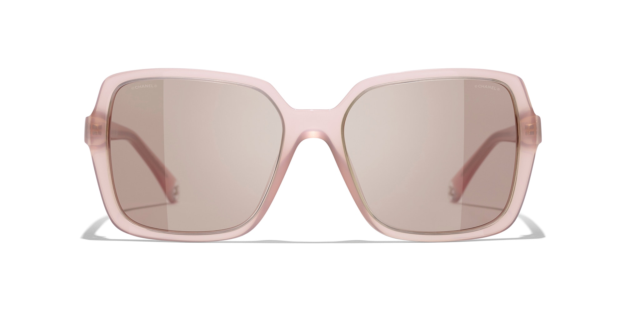Sunglasses Chanel Pink in Plastic  30678738