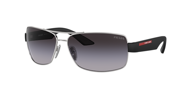 Prada Linea Rossa PS 50ZS 65 Polar Dark Grey Black Polarised