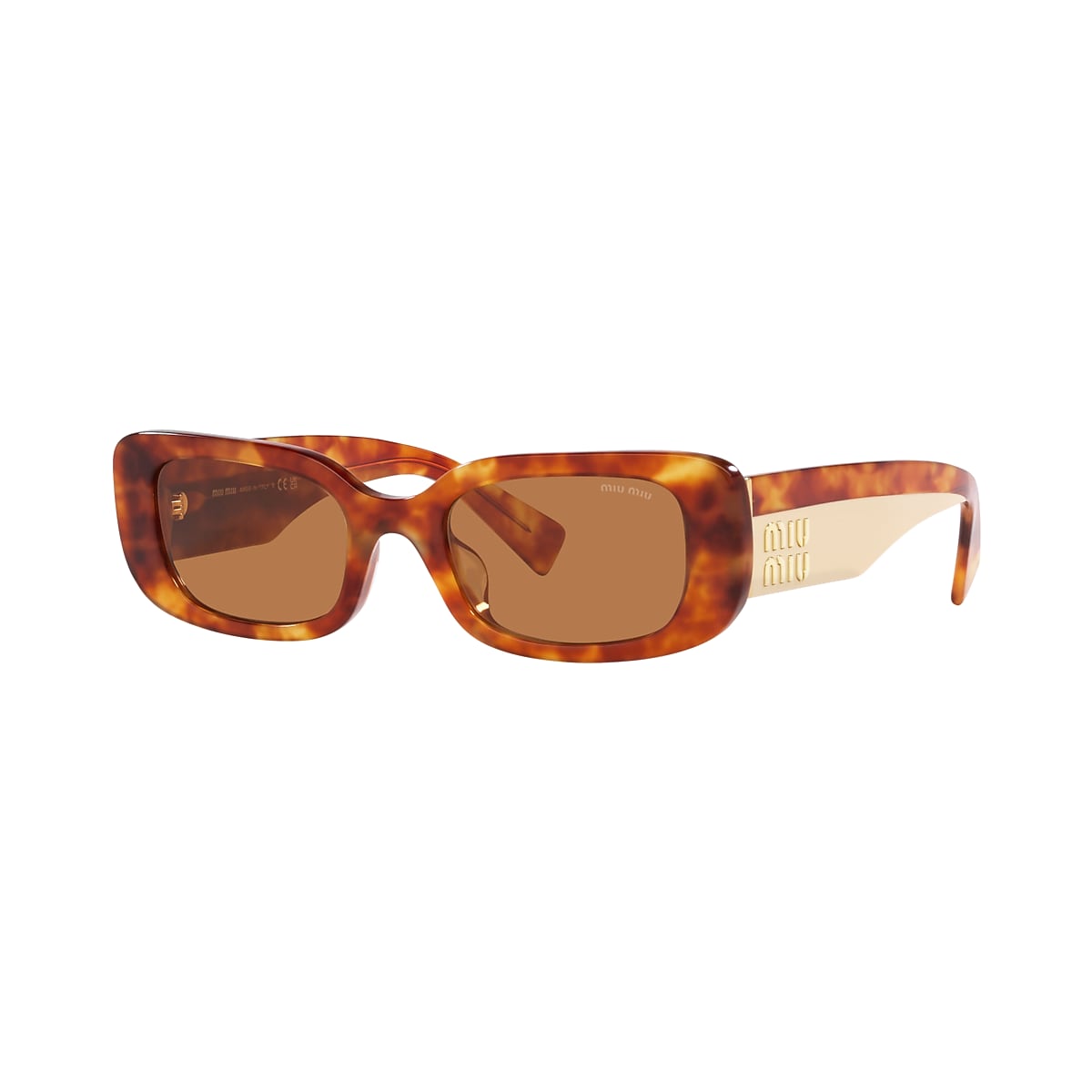 Miu miu サングラス　MU08YS Miu Miu MU 08YS S (51 - 21) with Brown lenses and Tortoise