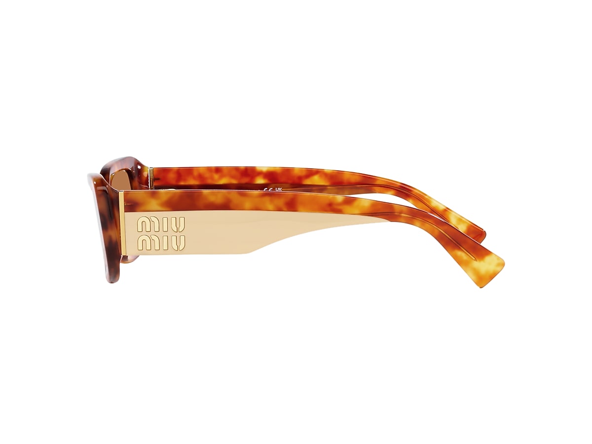 Miu Miu MU 08YS S (51 - 21) with Brown lenses and Tortoise